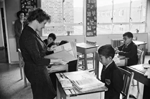 Schoolchildren in Language Class at Pestalozzi Village for Children in Sedlescombe