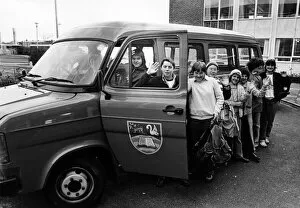 Images Dated 28th October 1980: Schoolchildren from Saltscar Comprehensive School, Redcar