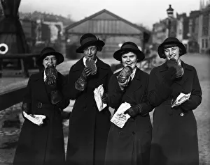 Schoolgirls from Colstons Girls School in Bristol celebrate Colston Day with a