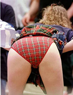 Kilts Prints: Scotland 1 Norway 1 World Cup 1998 Group A Female tartan Army Scotland