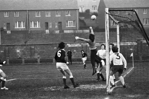 Scotland 2 vs England 3. Womens first International Match, in Greenock