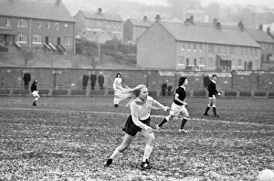 00354 Prints: Scotland 2 vs England 3. Womens first International Match, in Greenock