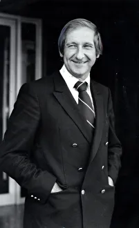 00247 Prints: Scotland football team manager Ally MacLeod pictured at a tribunal. Circa 1978