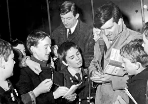 Scotland Rugby January 1969 Autographs galore as young fans mobbed Scotland