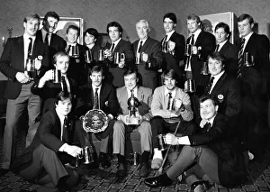 Scotland Rugby team December 1984 Scotland rugby heroes look suitably pleased with