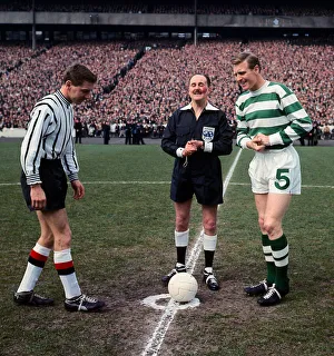 Scottish Cup Final 1965 Celtic versus Dunfermline Billy McNeill