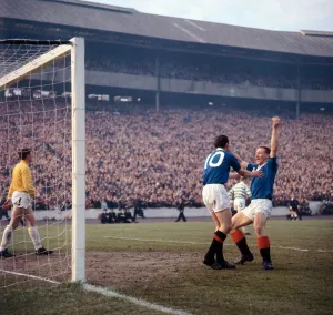 Scottish Cup Final Replay 1963 Rangers versus Celtic Rangers players