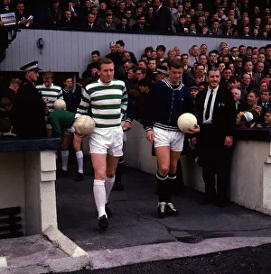 Scottish League Cup Final 1967 Celtic versus Dundee Billy McNeill of Celtic