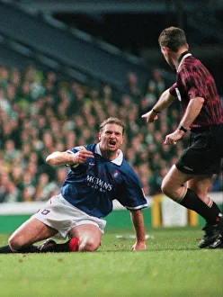 Scottish Premier Laague match at Parkhead Celtic 2 v Rangers 0