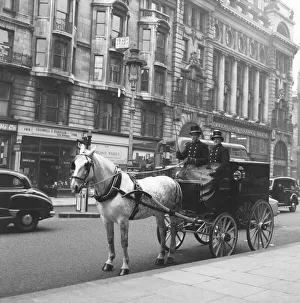 Gloves Prints: Scotts the Hatter horse and carriage used to deliver their top hats to London