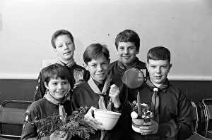 Scouts Michael Milnes and Neil MacDonald found the recipe for success in a cookery