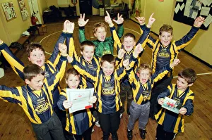 Scouts from Skelton who sent their old football strip to orphans in Poland