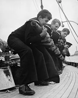 Sea Cadets from Horley, Surrey training in Shoreham-by-Sea