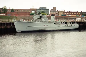 The Sea Cadets have a new base - the retired mine hunter HMS Kellington has docked
