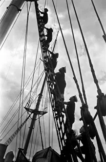 Sea Scouts from West Kirby seen here aboard Captain Scotts ship the Discovery