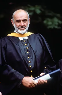 Sean Connery actor receives an Honorary Degree from St Andrews University Scotland