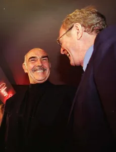 Sean Connery and Michael Caine at Edinburgh Film Festival closing ceremony-Odeon Cinema