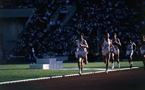 Core58 Prints: Sebastian Coe in action to win the Mens 1500 Metres Final at the Moscow Olympic Games