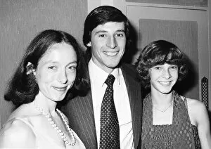 Images Dated 12th October 1979: Sebastian Coe MP with Christine Benning and Lindsey McDonald at the British Athletes