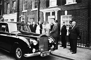 President Prints: Second day of the private visit to London of American President John F