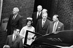 Bodyguard Prints: Second day of the private visit to London of American President John F