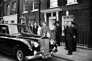 01166 Prints: Second day of the private visit to London of American President John F