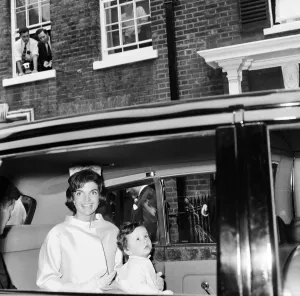 Second day of the private visit to London of American President John F