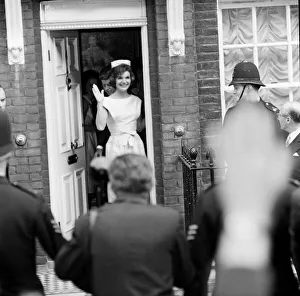 Photographers Prints: Second day of the private visit to London of American President John F
