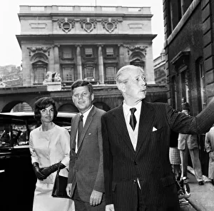01166 Prints: Second day of the visit of American President John F Kennedy