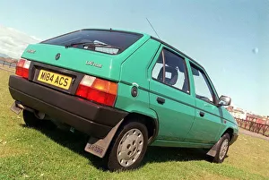 Second hand Skoda Favorit vehicle June 1999 green body colour
