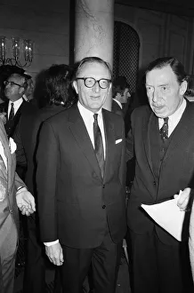 Government Prints: Secretary of State for Defence Lord Carrington attends the Annual Men of the Year Lunch