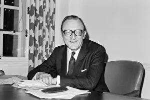 Former Secretary of State for Defence Lord Carrington in his a new role as Secretary of
