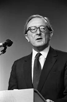 01143 Prints: Secretary of State for Defence Lord Carrington speaking at the Conservative Party