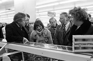 01405 Prints: Secretary of State for Prices and Consumer Protection Roy Hattersley was a happy man