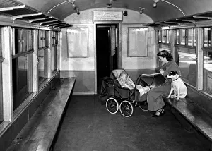 00586 Prints: Seen at Newcastle Central Staton on 16th June 1952 is one of the special