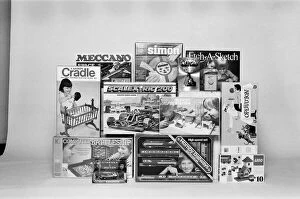 01262 Collection: A selection of childrens toys and games. 24th November 1979