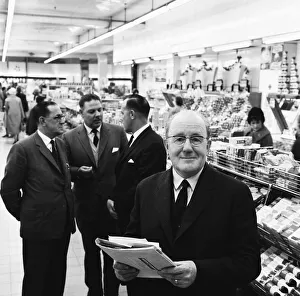 Senior management team at the Nottingham Co-Op department store