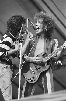 The Sensational Alex Harvey Band perform at The Reading Festival on Saturday 25th August