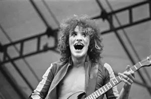 The Sensational Alex Harvey Band perform at The Reading Festival on Saturday 25th August