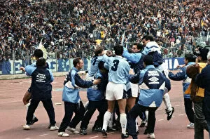 00302 Collection: Serie A League match at the Stadio Olimpico, Rome. Lazio 1 v AS Roma 1
