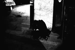 A series of pictures taken 22 October 1972 depicting that the nightlife