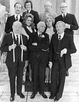 Are You Being Served TV Programme - cast members on comedy show based in the Menswear