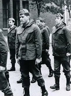 Seve Ballesteros seen here during his national service in the Airforce Early Career