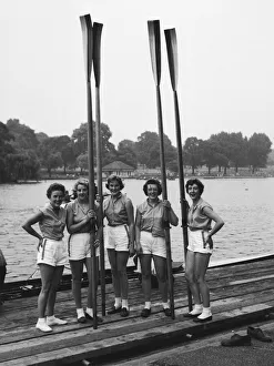 Seventh Open Sprint Championship Regatta at the Serpentine, Hyde Park, London