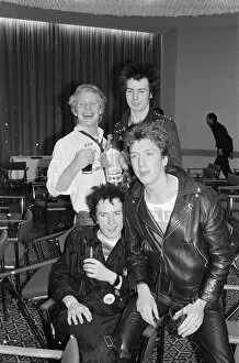 Images Dated 21st November 2018: The Sex Pistols. 10th March 1977. London. There are back again -