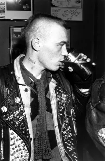 Sex Pistols Concert 100 Club Punks Punks at the 10th Anniversary of the sex pistols