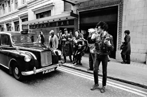 Sex Pistols news press conference outside Buckingham Palace