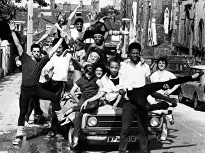 Shades of fame - as a group of Liverpool youngsters go through some dance routines during