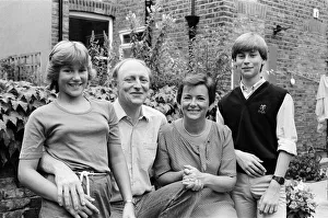 01387 Prints: Shadow Secretary of State for Education and Science Neil Kinnock with his family