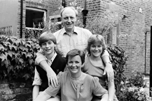 01387 Prints: Shadow Secretary of State for Education and Science Neil Kinnock with his family